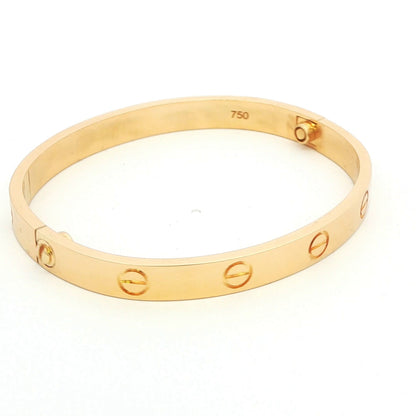Estate Cartier-Style 18K Yellow Gold Bracelet