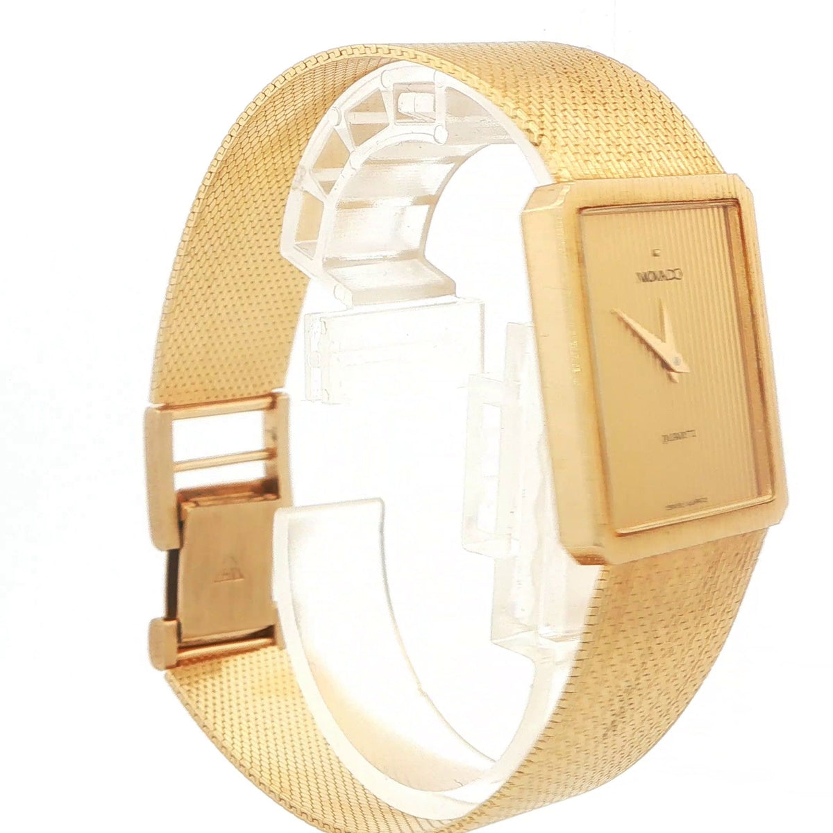 Estate Vintage Movado Gold Mesh Watch