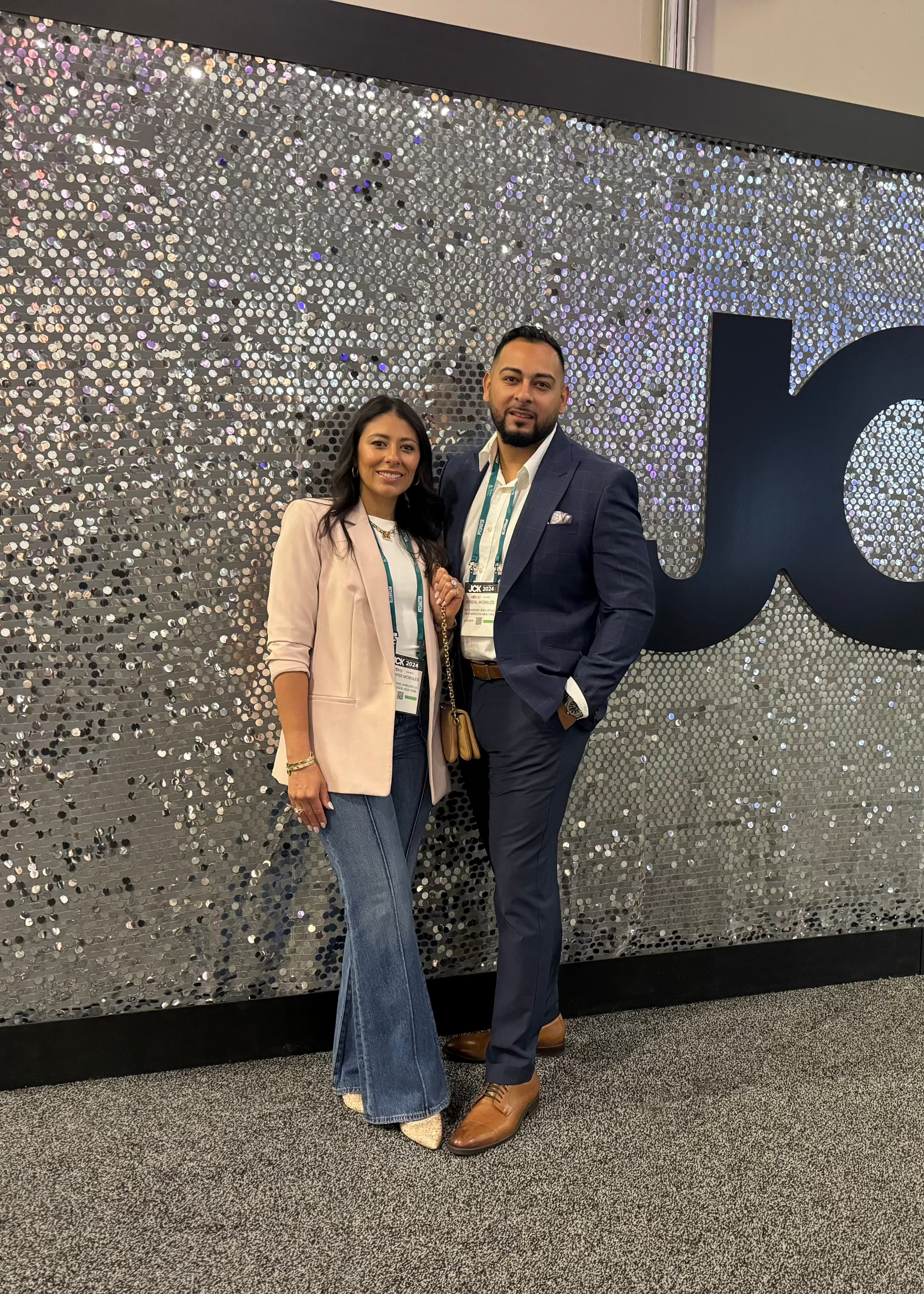 Isreal and Jennifer attend the JCK Jewelry Show in Las Vegas