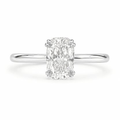 2.03 CTW Elongated Cushion Lab-Grown Diamond Engagement Ring