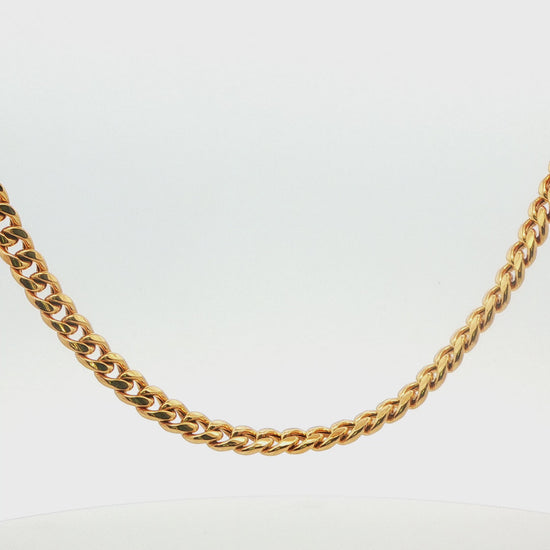 10K Yellow Gold Miami Cuban Chain
