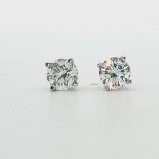 Diamond Stud Earrings