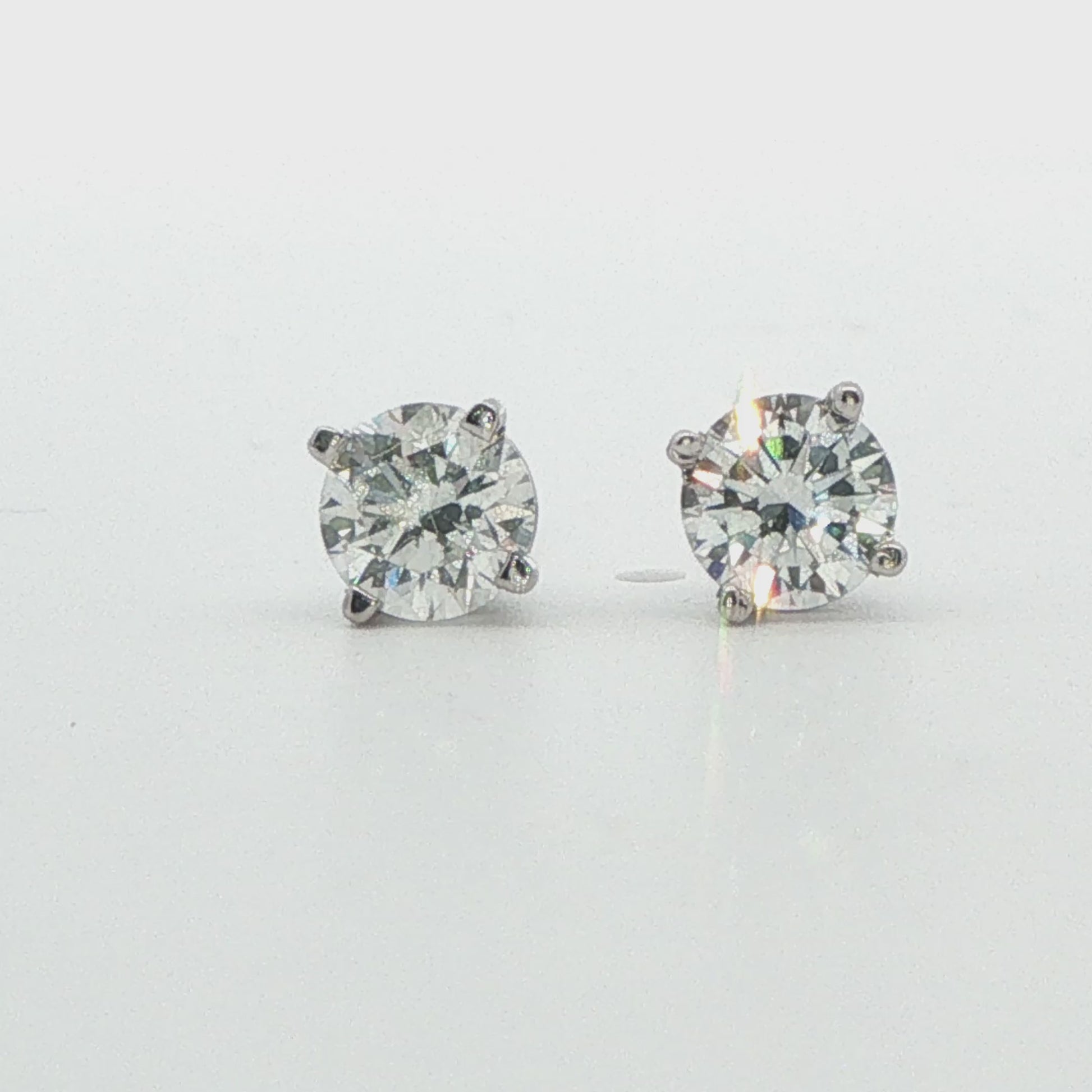 Diamond Stud Earrings