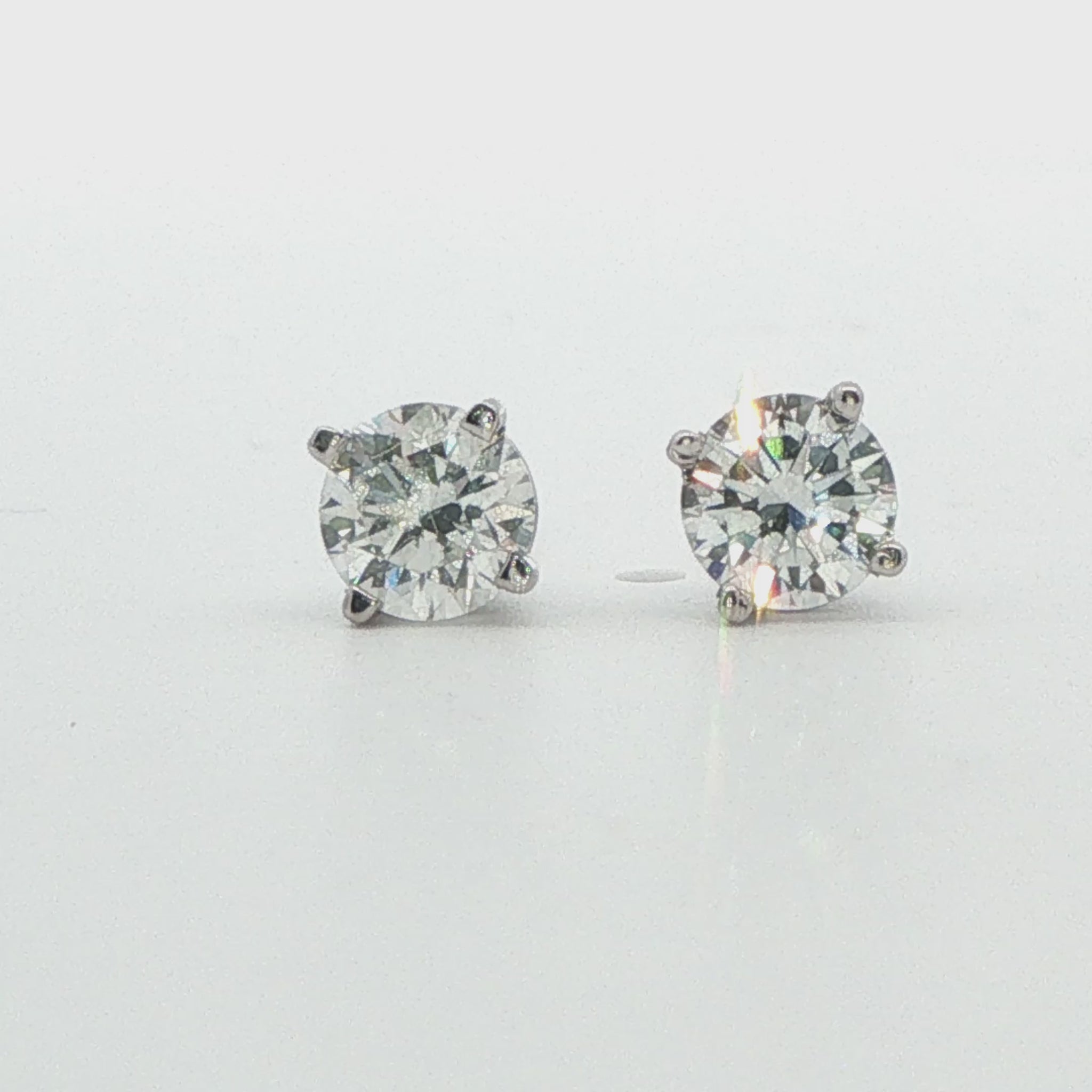 Diamond Stud Earrings