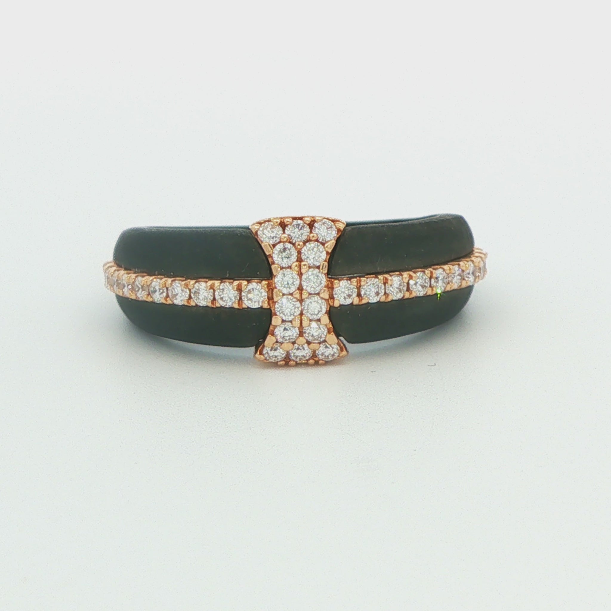 1/3 CT TW. Diamond Hourglass Fashion Ring