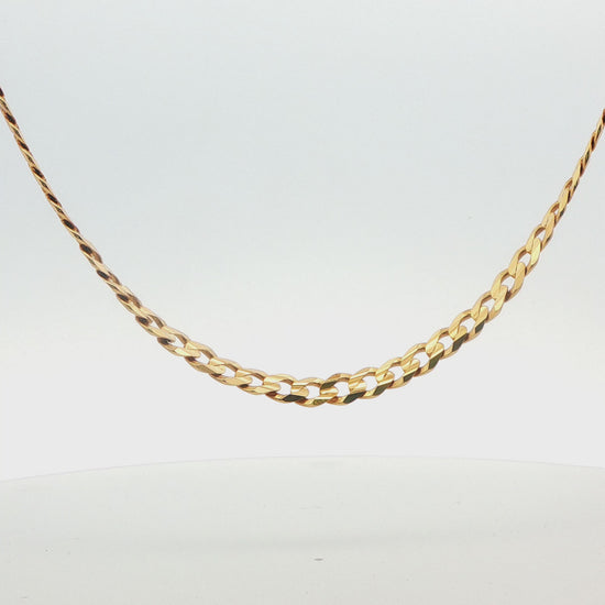 Concave Curb Link Chain