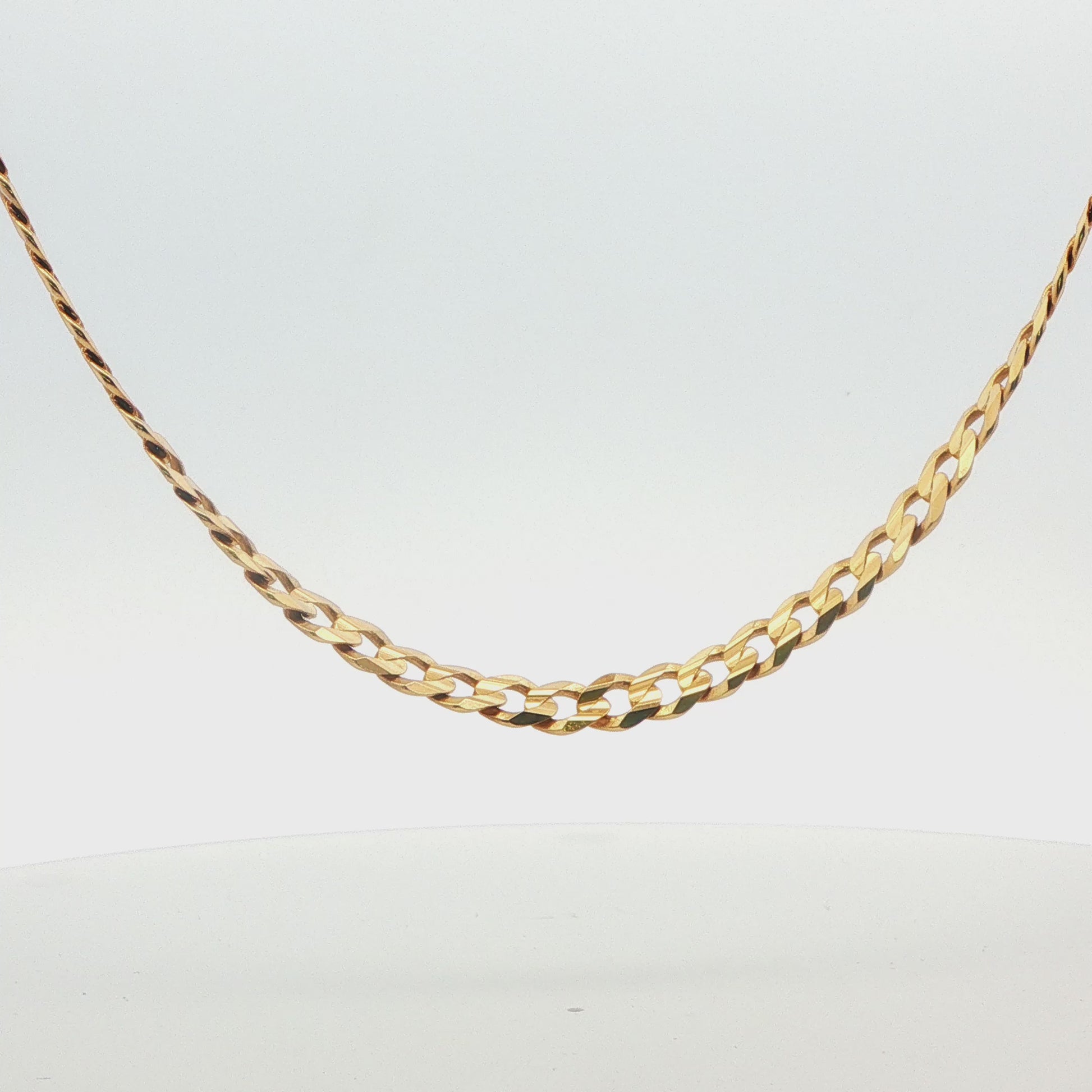 Concave Curb Link Chain