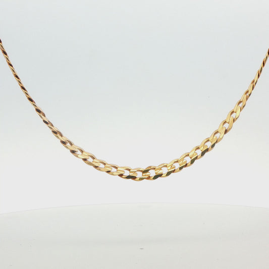 Concave Curb Link Chain