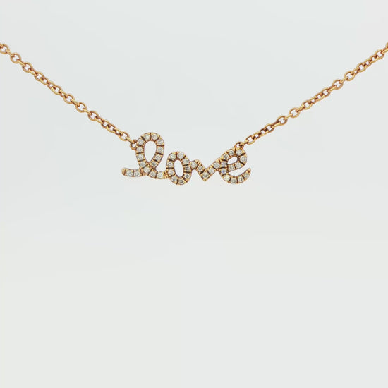 Diamond Love Pendant