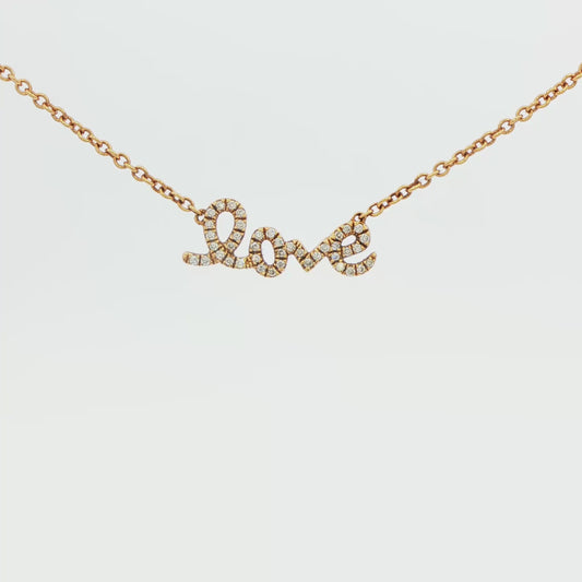 Diamond Love Pendant