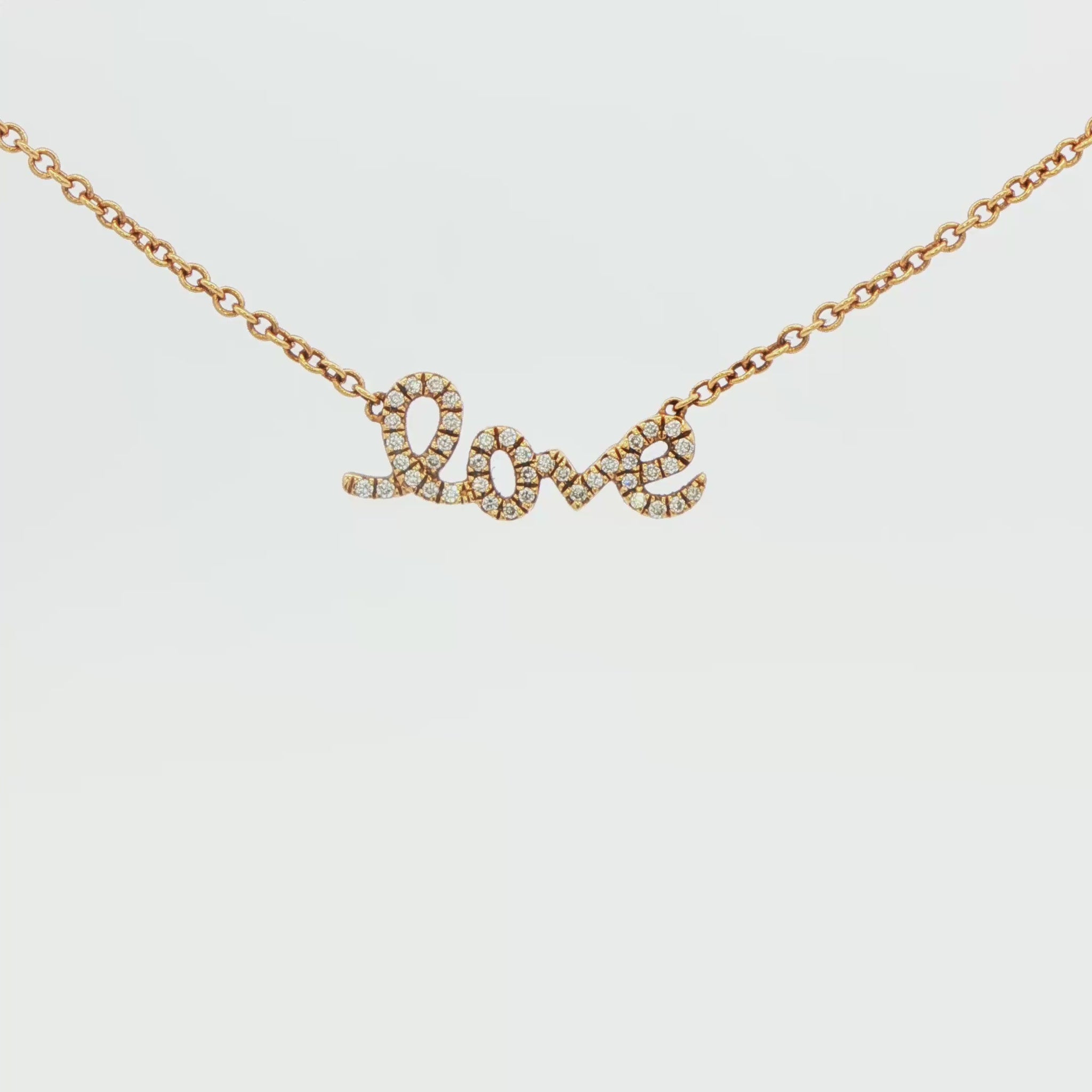 Diamond Love Pendant