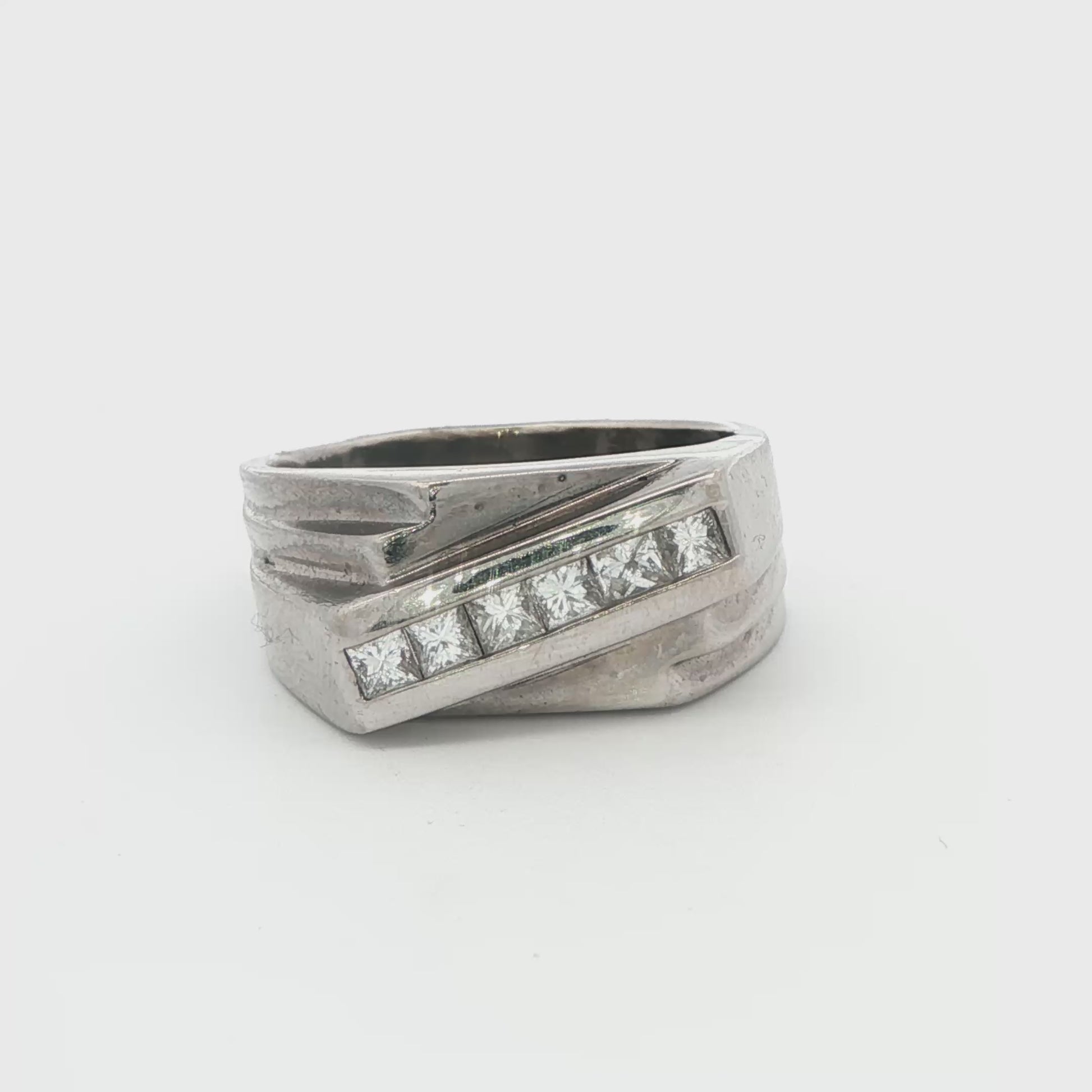 Princess-Cut Diamond Ring