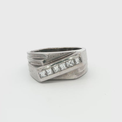 Princess-Cut Diamond Ring