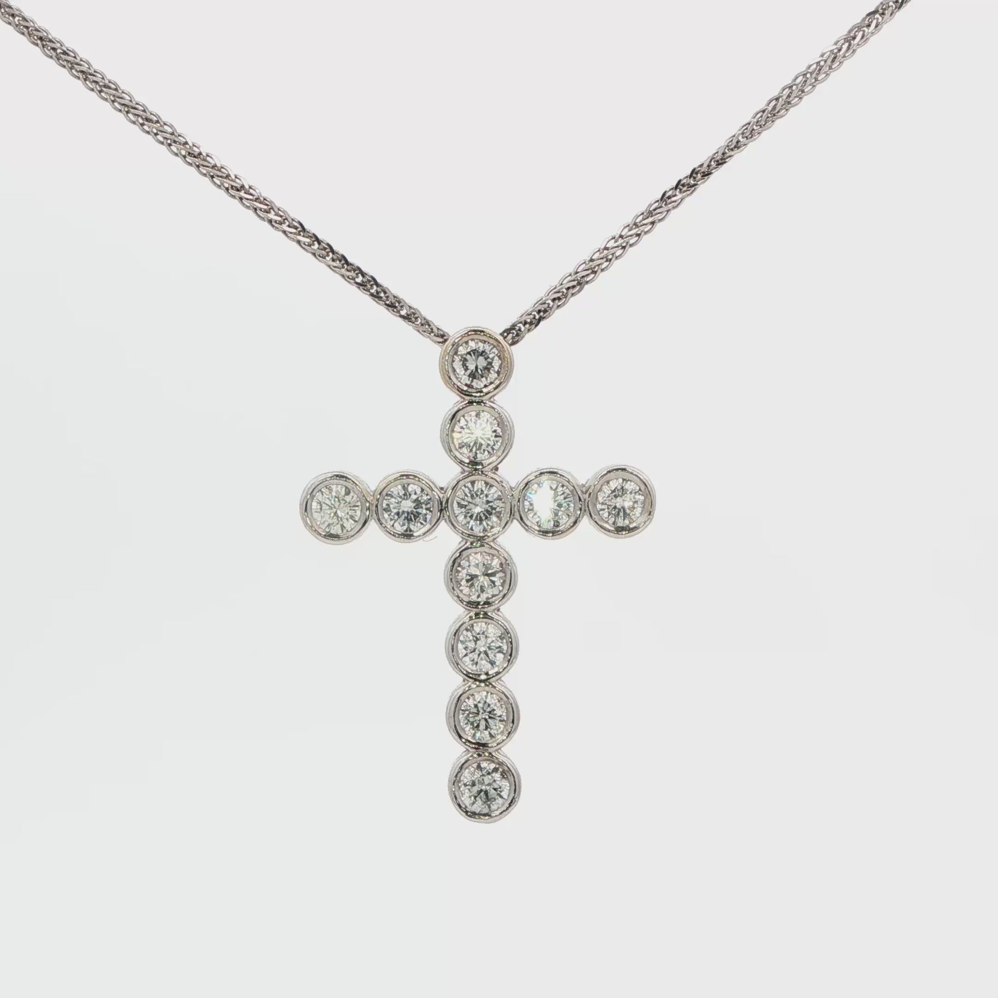 Diamond Cross Pendant
