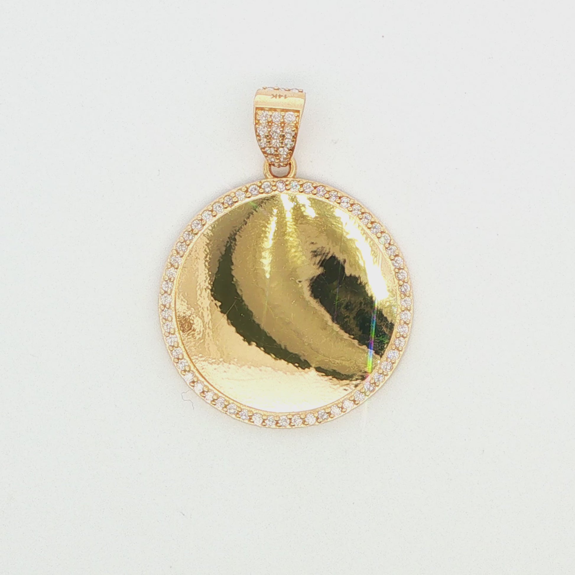 CZ Picture Pendant