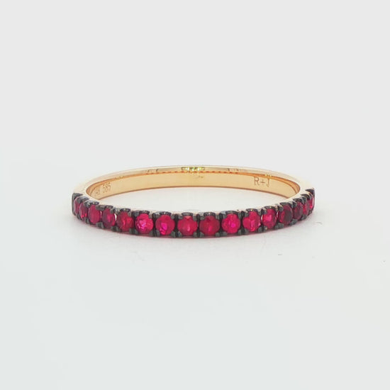 Ruby Accent Ring