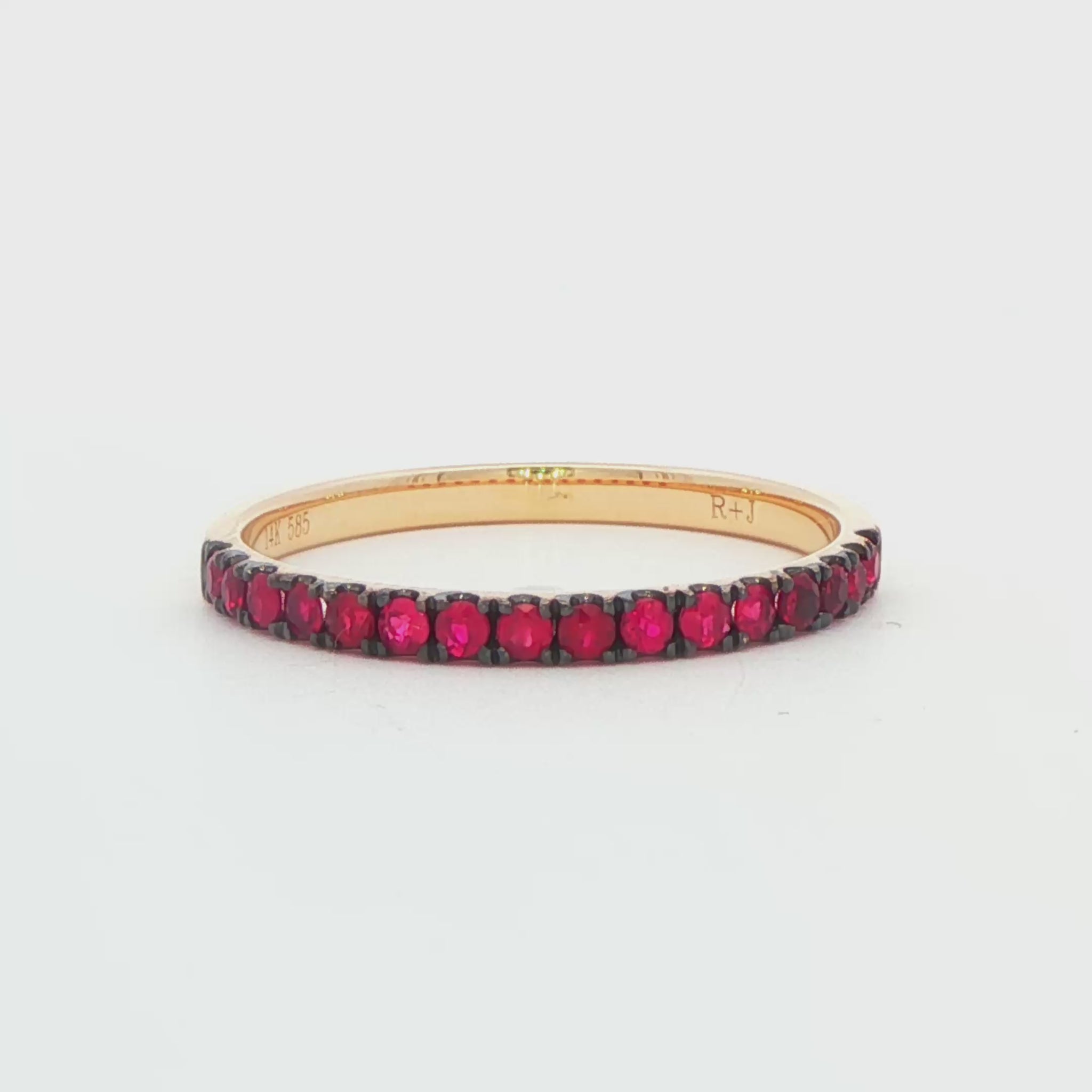 Ruby Accent Ring