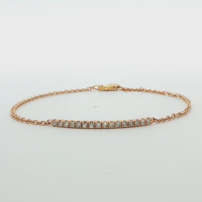 Diamond Bar Bracelet