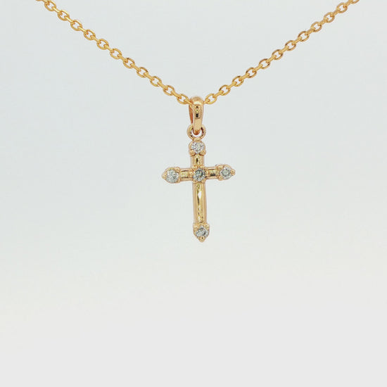 Diamond Cross Pendant