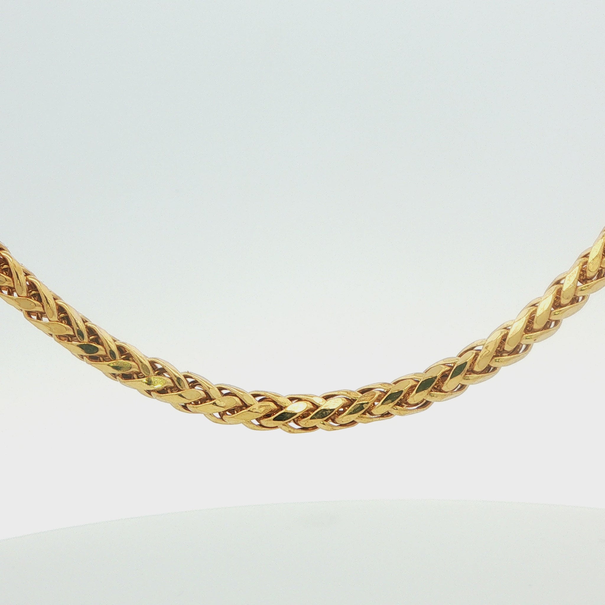 14K Yellow Gold Franco Chain