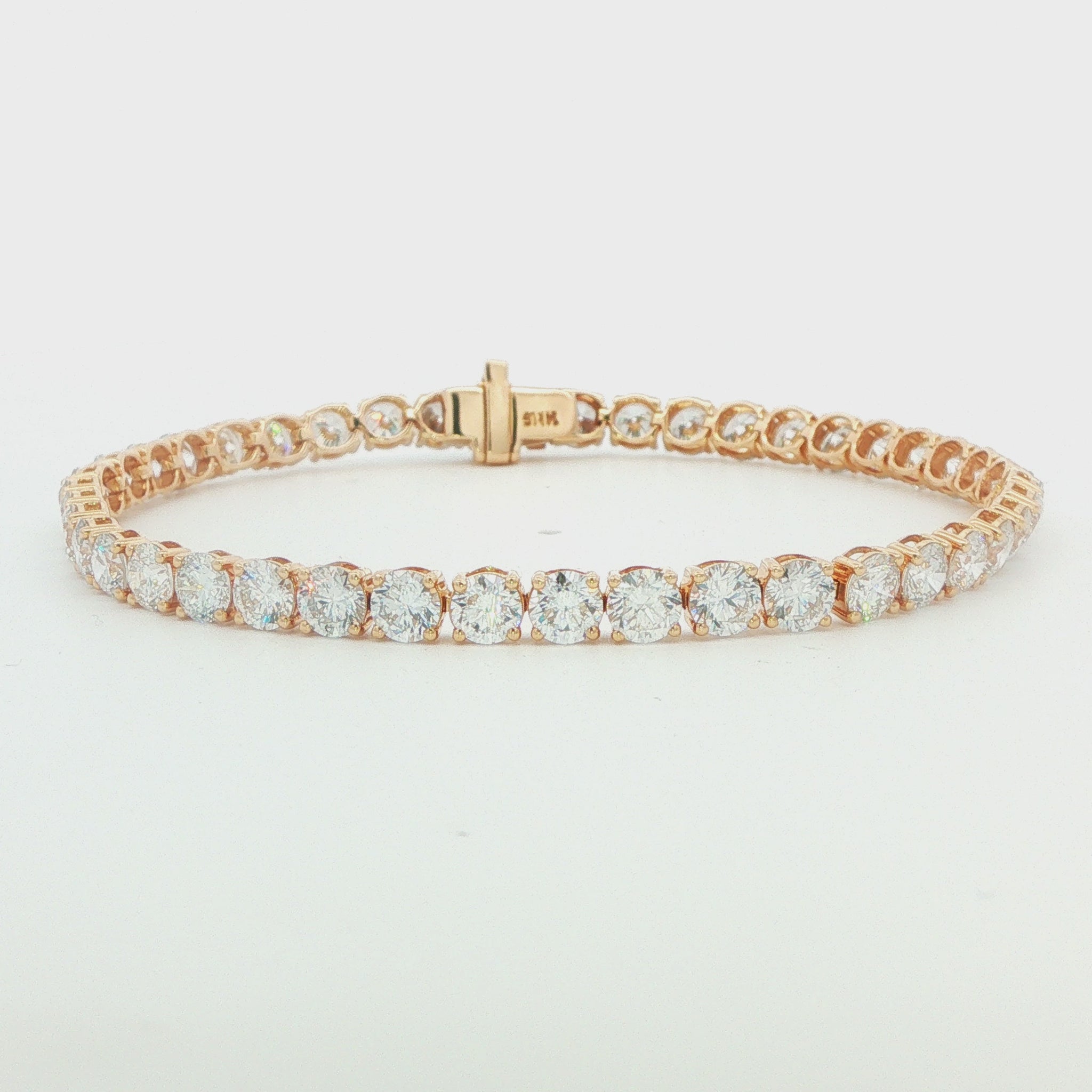 Classic Lab-Diamond Tennis Bracelet 
