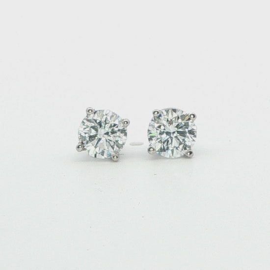 Lab-Grown Diamond Stud Earrings