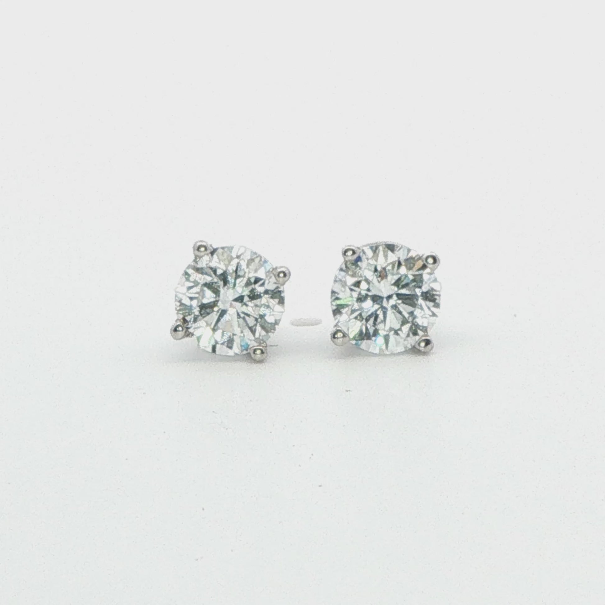 Lab-Grown Diamond Stud Earrings