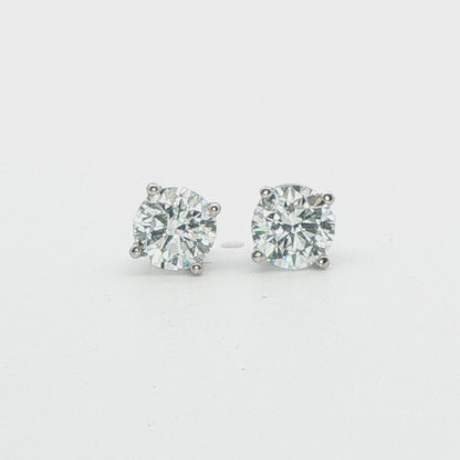 Lab-Grown Diamond Stud Earrings