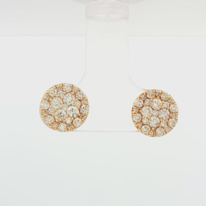1.00 CT Diamond Stud Earrings