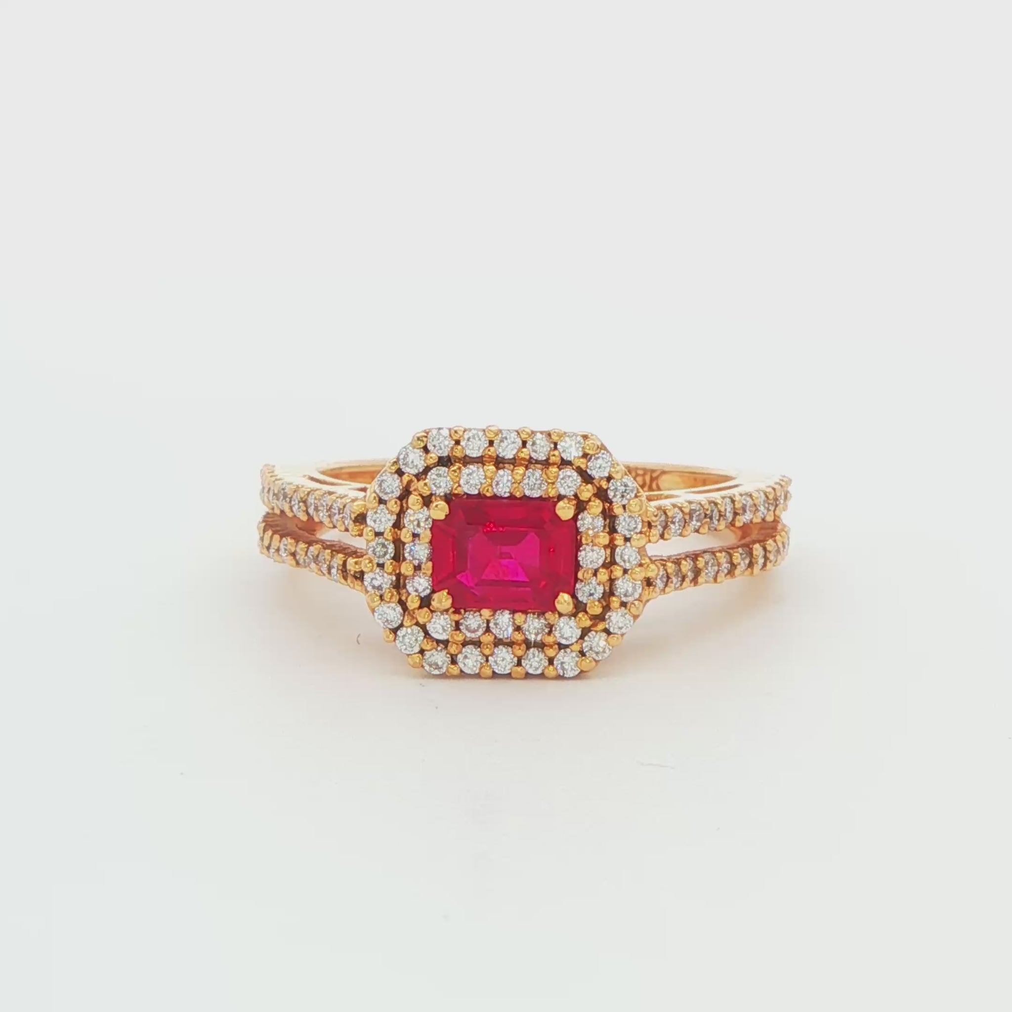 Ruby and Diamond Ring