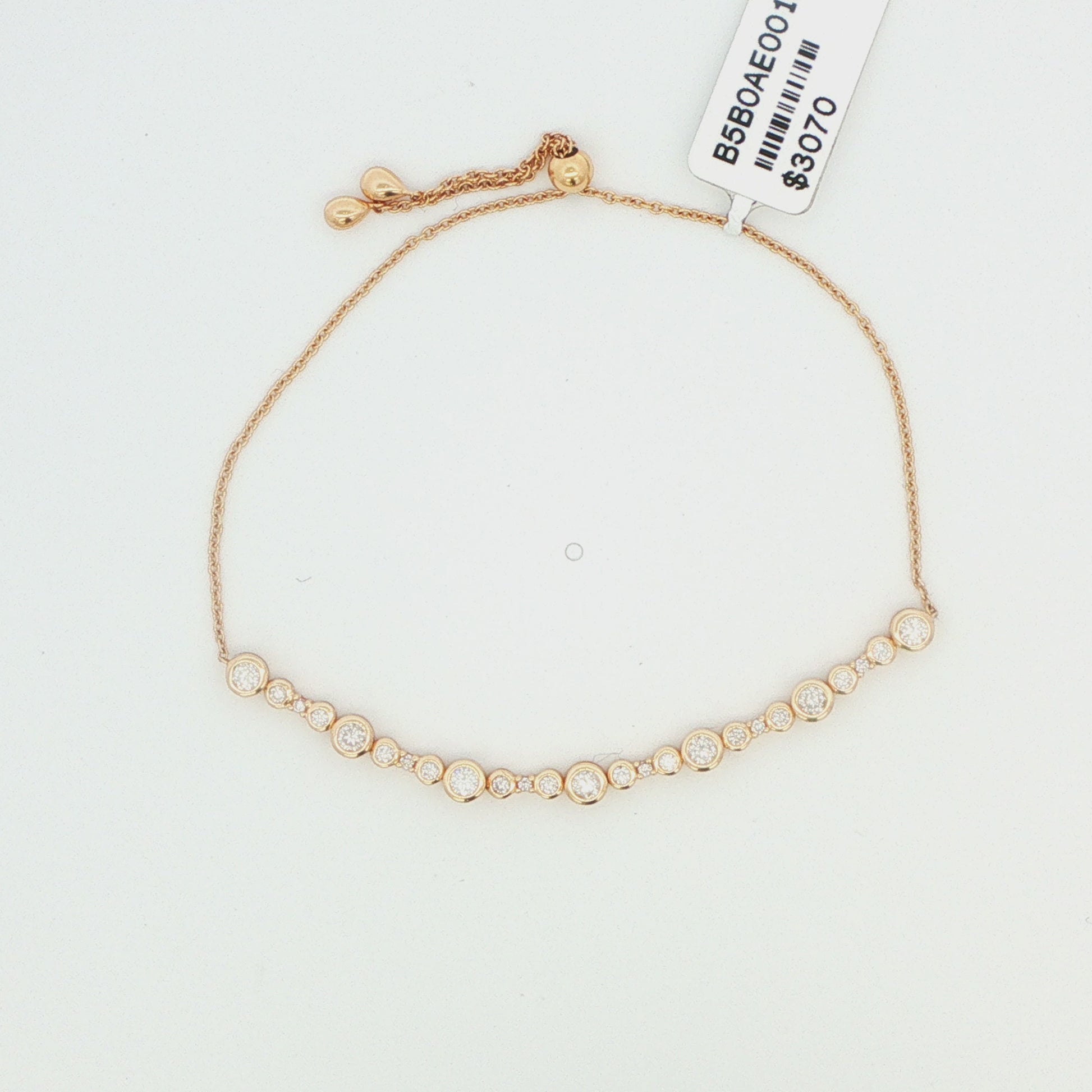 14K Yellow Gold Diamond Bracelet