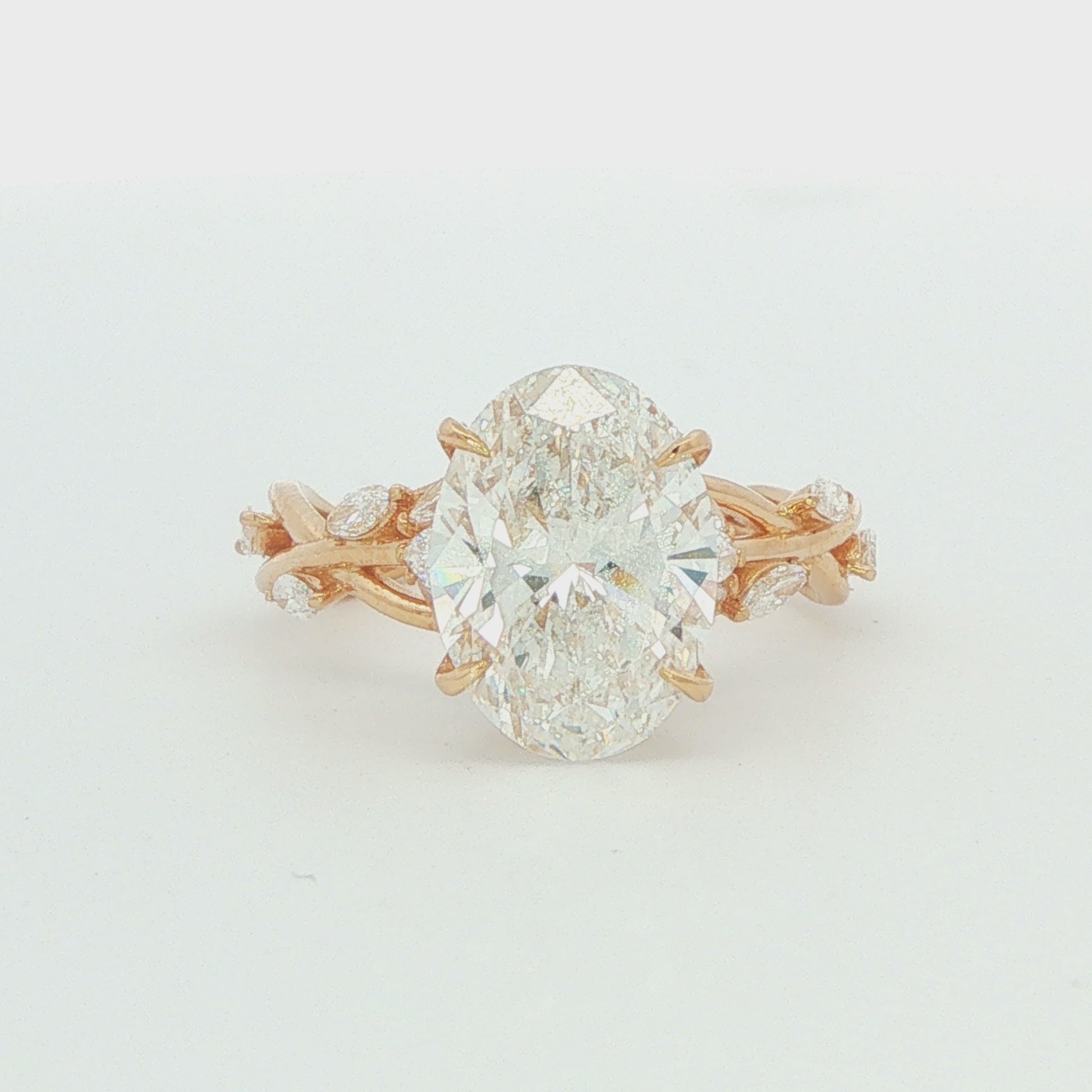 14K Yellow Gold Garden Ring 