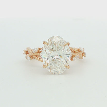 14K Yellow Gold Garden Ring 