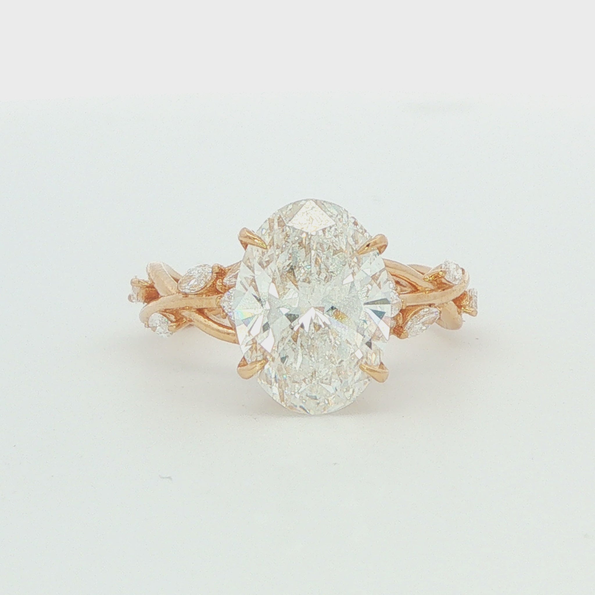 14K Yellow Gold Garden Ring 