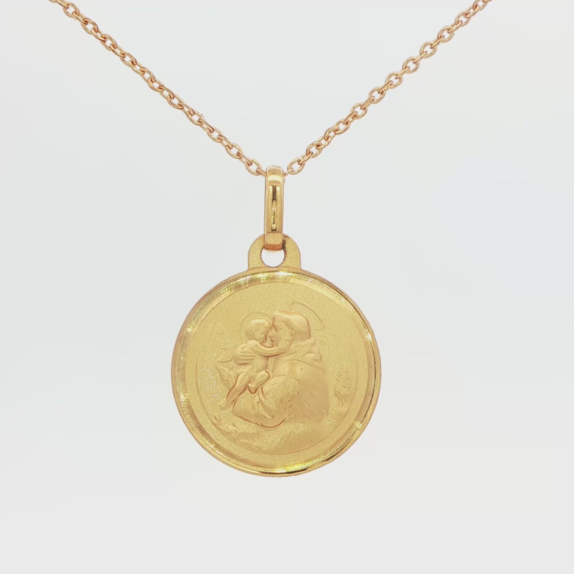 Saint Anthony Medal Pendant