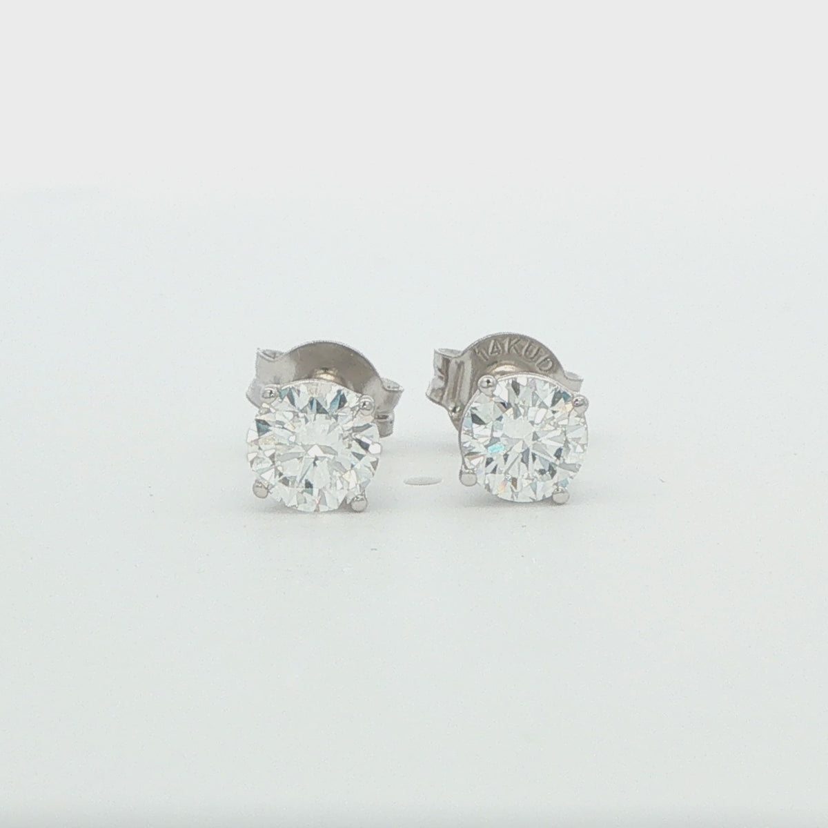 1.0 CTW Lab-Grown Diamond Stud Earrings