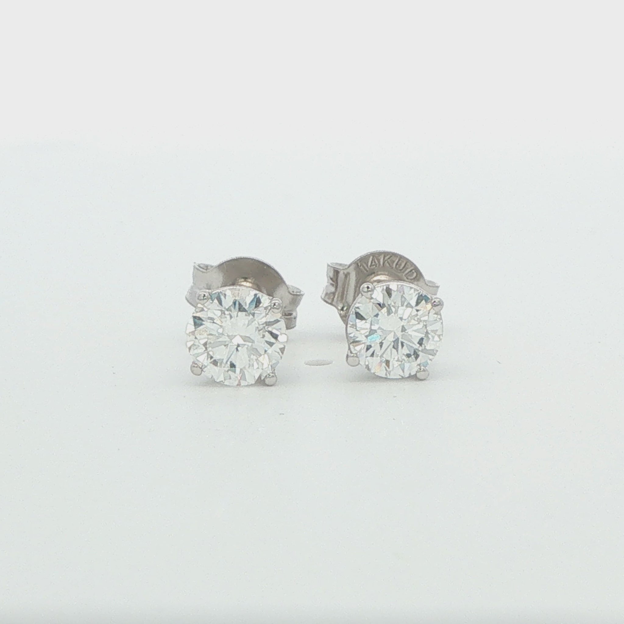 1.0 CTW Lab-Grown Diamond Stud Earrings