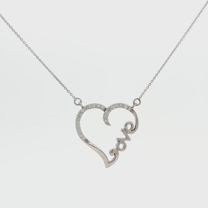 Diamond Heart Necklace