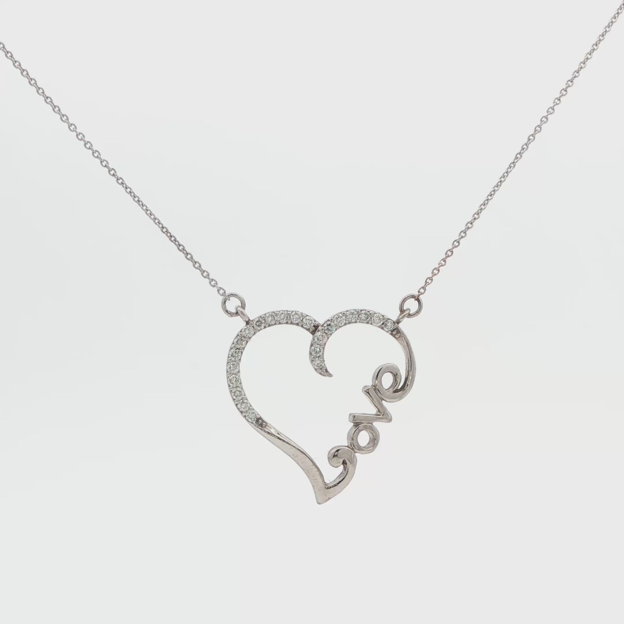 Diamond Heart Necklace