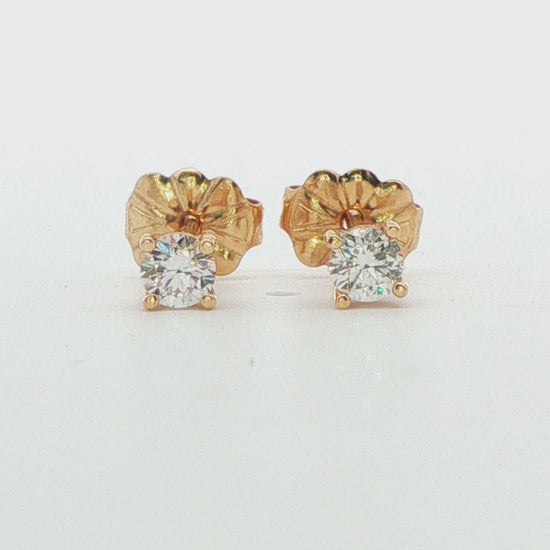 Diamond Stud Earrings