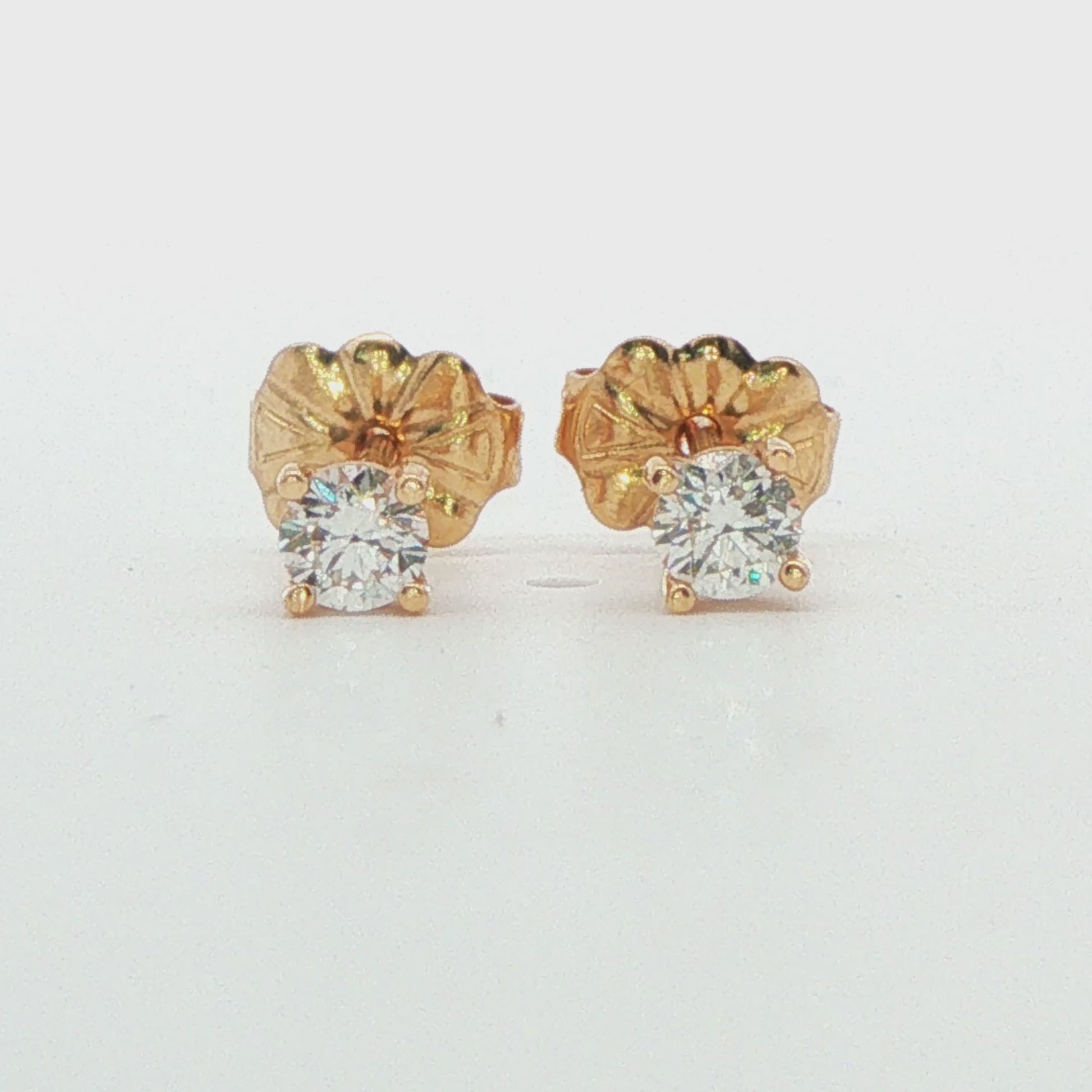 Diamond Stud Earrings