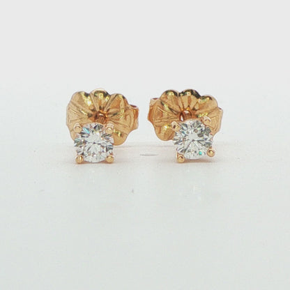 Diamond Stud Earrings