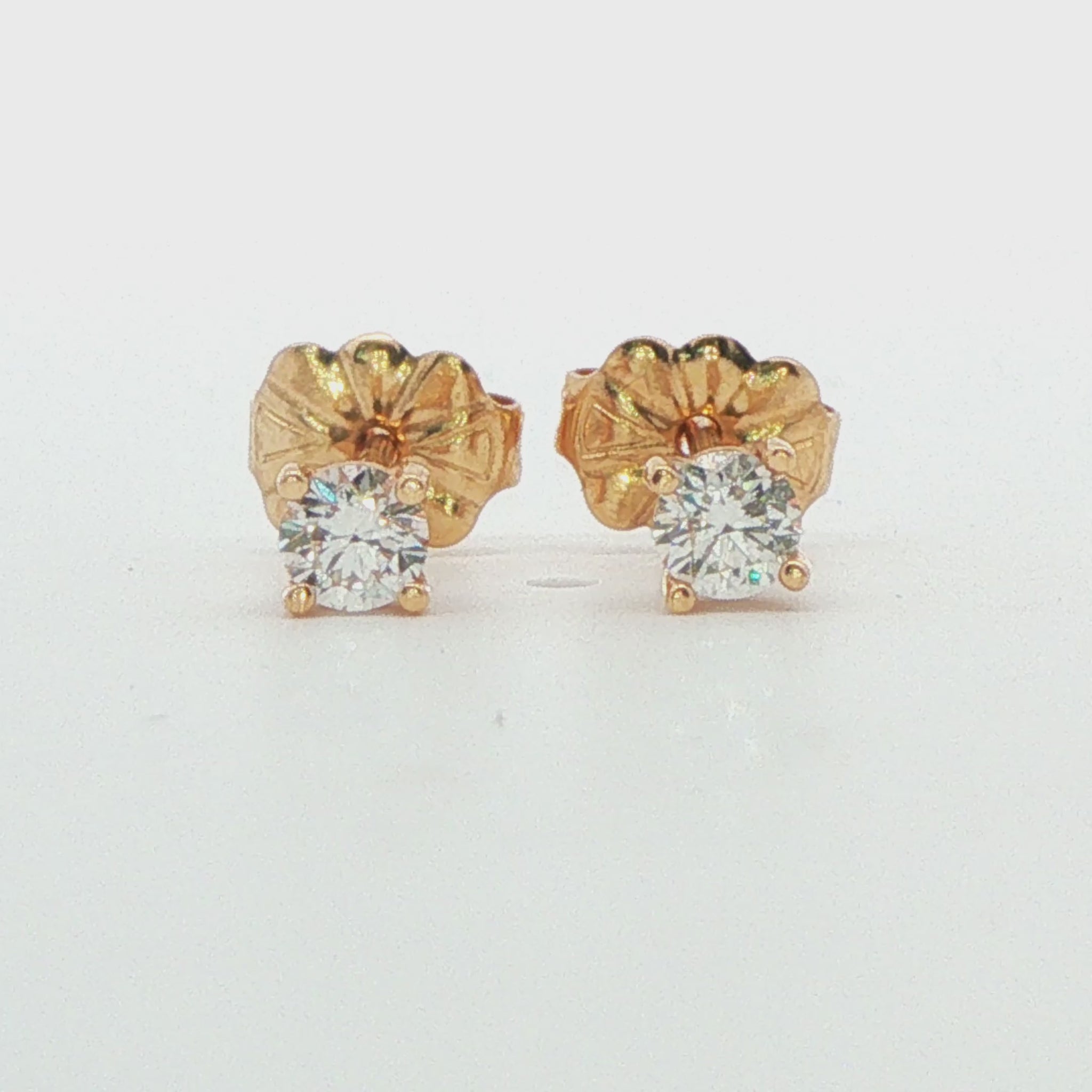 Diamond Stud Earrings