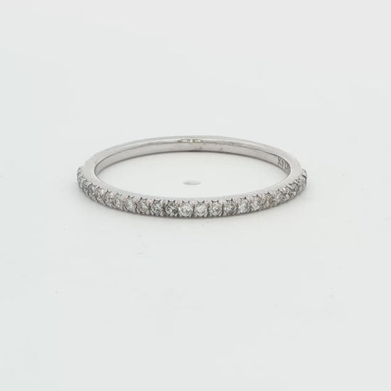 Lab Diamond Split-Prong Band