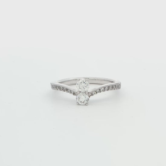 Two-Stone Diamond Ring