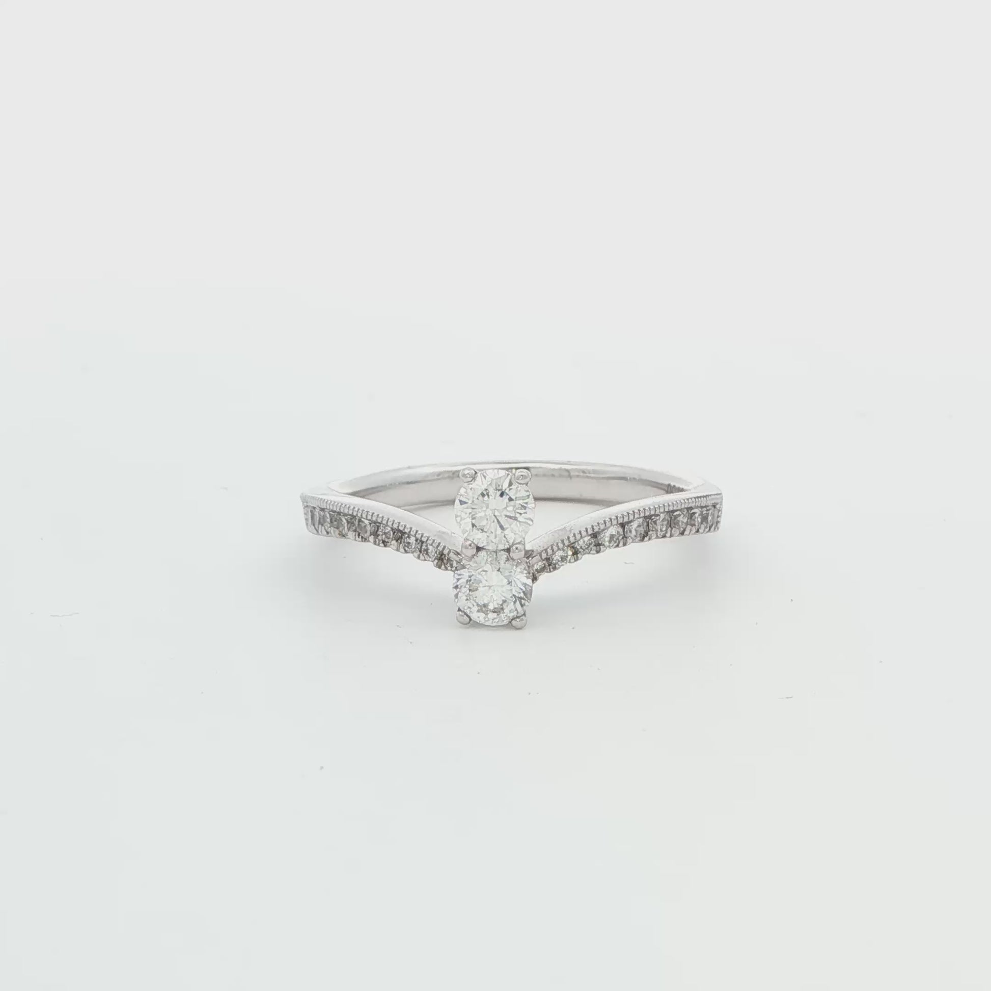 Two-Stone Diamond Ring
