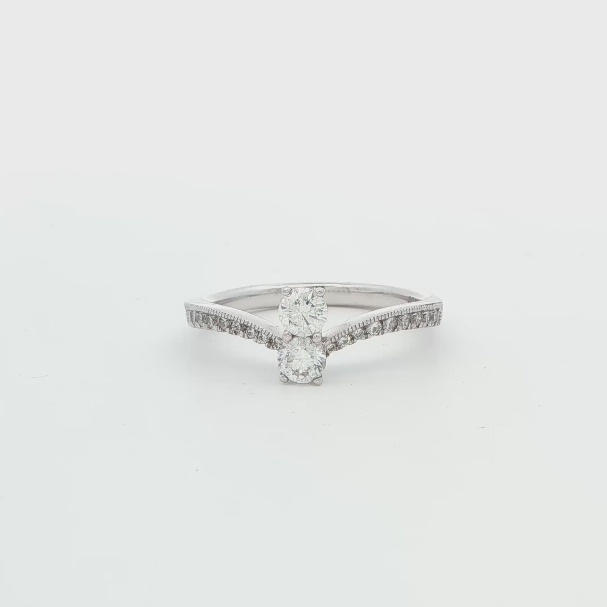 Two-Stone Diamond Ring