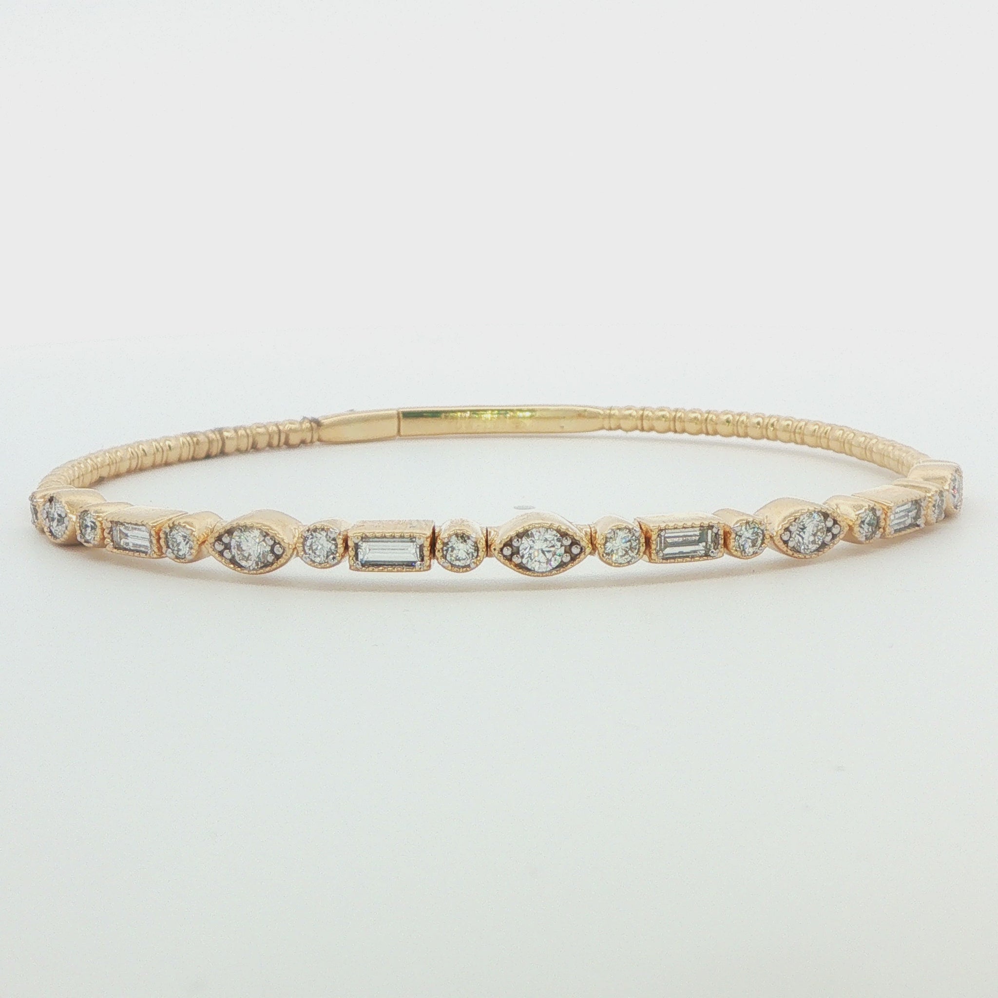 Alternating Shape Diamond Bracelet