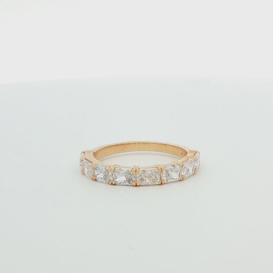 Radiant Lab-Grown Diamond Wedding Band