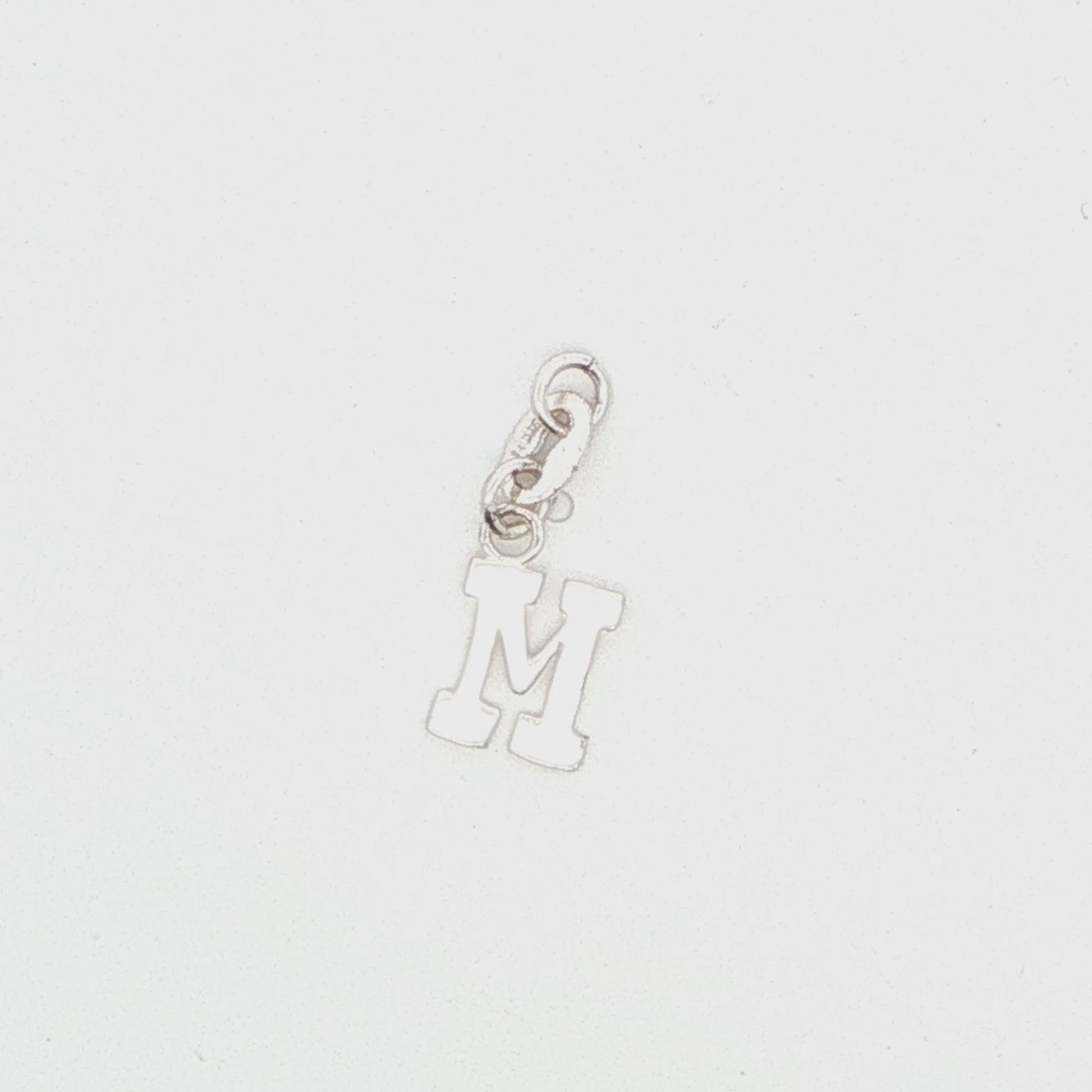 M Initial Pendant